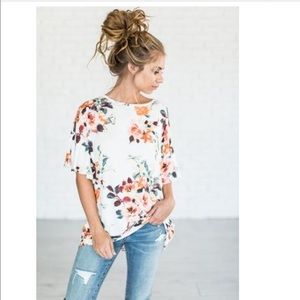 Alexia Floral Top
